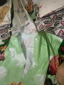 Rain Coat In Motu Patlu Print For 4 To 5 Year Kid