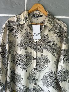 Zara Printed Shirt - New with Tag