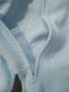 Cozy Baby Blue Sleepsuit