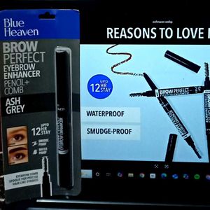 Blue Heaven Brow Perfect Ash Grey👁️👁️💅🏻