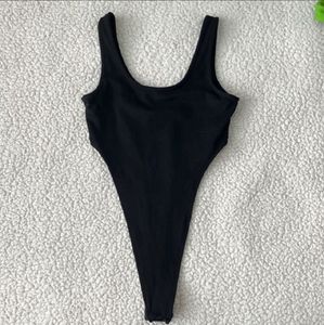 Black One Piece Swimsuit