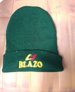 Vintage Blazo Green Beanie