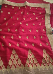 Elegant Pink Saree