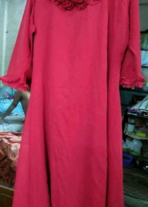 Red Soft Gowns.