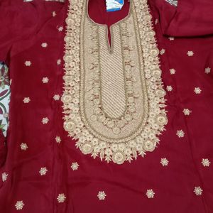 Red Suit For Bride