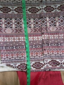 FLORAL PRINT HALF SLEEVE 42 CMS SILKY SHRT.I