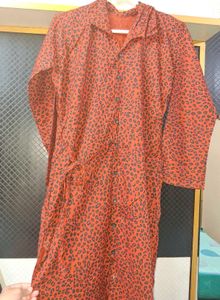Leopard Print Button-Down Dress