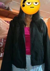 Black Jacket/ Winter Coat For Woma