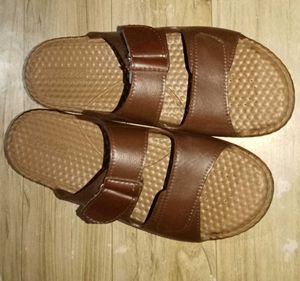 Brown Leather Sandals
