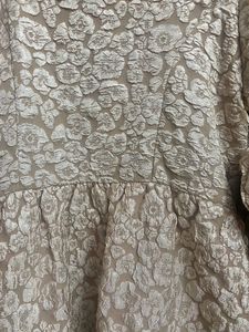 Beautiful Dress With Bag