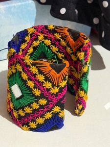 Colorful Embroidered bracelet