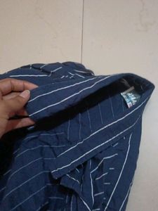 Cotton Lining Blue Shirt