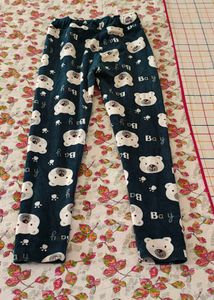 Blue Warm Legging For 5-6 Year Girl