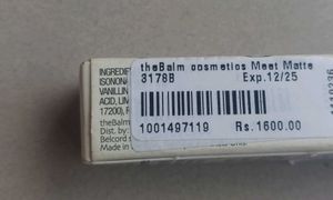 theBalm Cosmetics Liquid Lipstick