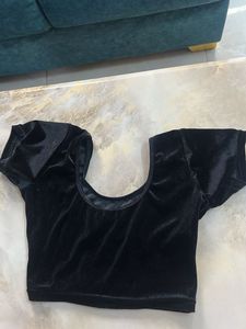 Black Velvet Blouse 👚