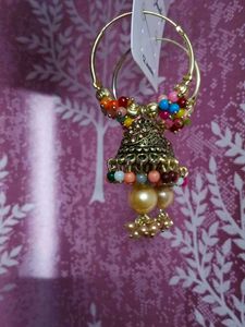 Colorful Jhumka Earrings