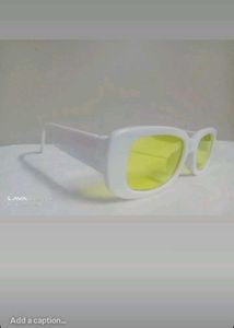 White Frame Sunglasses