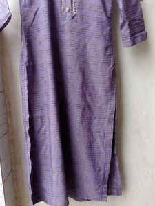 Elegant Purple Kurta