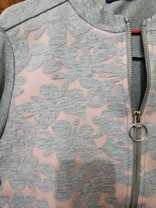 Grey And Pink Jacket