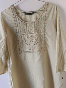 Elegant Embroidered Kurta