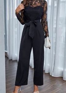 Urbanic Black Tie Up Jumpsuit