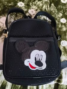 Black Back Pack Ideal  For Kids