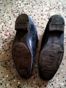 Black Leather Loafers