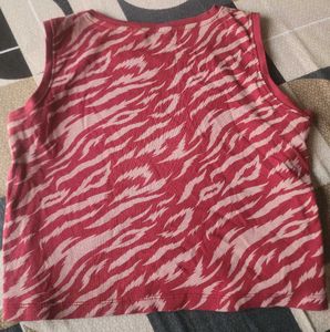 Stylish Patterned Tank Top