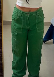 Green Cargo Pants (Urbanic)