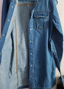 Denim long Top