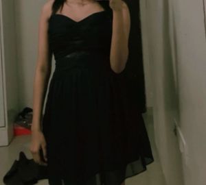 Little Navy Blue Corset Frock Vintage