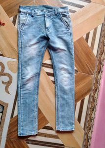 Acid Wash Denim Jeans