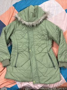 Green Puffer Jacket