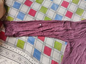 Purple Casual Shirt