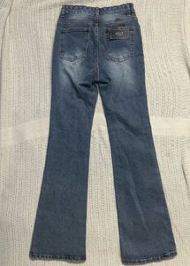 Classic flare leg jeans in