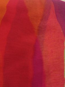 Multicolored Georgette Saree