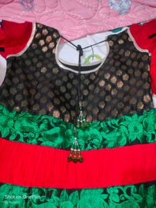 Festive Indian Anarkali Dress