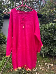 Pink Kurta