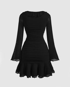 Little Box Chic Black Mini Dress