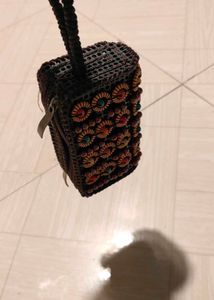 Boho Beaded Mini Pouch