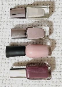 Combo Of 4 Nude Nail Polish
