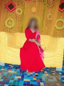 Red &amp; Pink Kurta Set