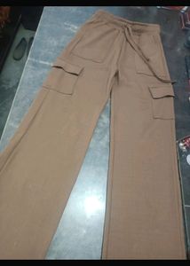 Brown Stretchable Cargo