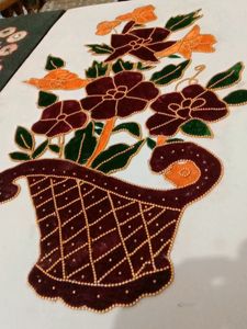 HAND MADE SCENERY Made With Cloth And Chain . ( FULLY HAND MADE )