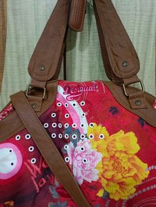Desigual  Floral Print Handbag