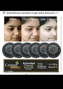 Body Whitening Charcoal Soap