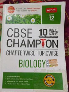 MTG Cbse Campion Biology Book For Class 12th
