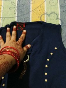 Cute Navy Blue Dress