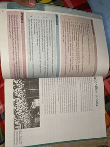 Social Science- History Textbook For Class X CBSE , Laminated And In Good Condition