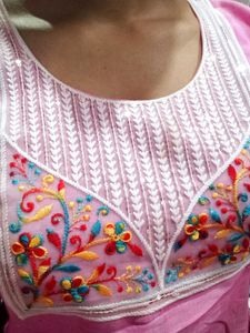 Baby Pink Colour Kurti 💕